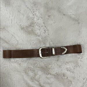 VTG Ralph Lauren Metal Mesh Belt with Silver Buckle
